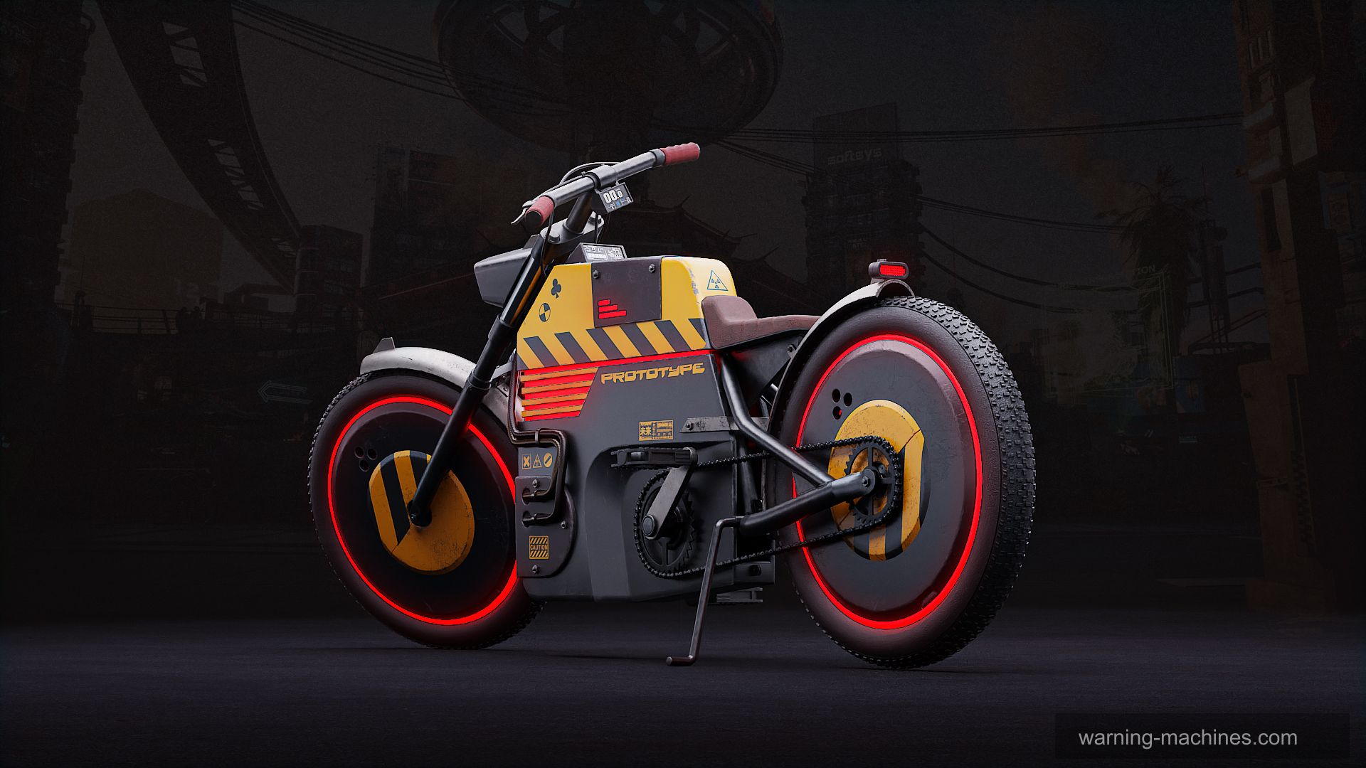 Warning Bike 6